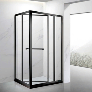 Cabine de douche d'angle carrée Cabines de douche à rouleaux à ressort Foshan Salles de douche de bonne qualité - Product Image 5