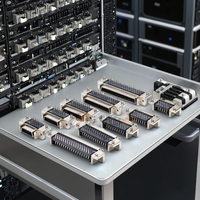 Kit de connecteurs SCSI MDR 14, 20, 26, 36, 50, 68, 100 broches, type à souder, pas de 1,27 mm pour encodeur servo