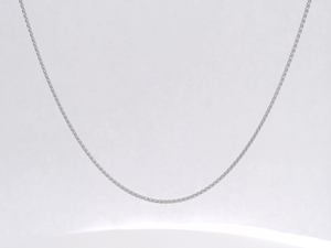 Graceful Unisex Minimalist Basket Mold White Pt950 Floral <b>Frame</b> Link Chains Necklace for Bridal Gift Occasions - Product Image 6