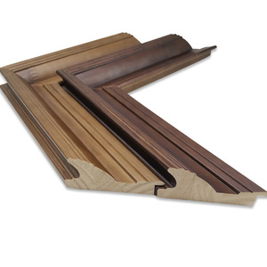 Solid Wood Frame Trim <b>Rectangle</b> Minimalist Design Durable For Dressing <b>Mirror</b> - Product Image 1