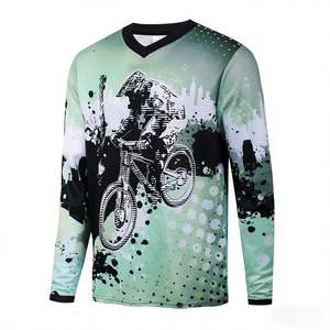 Ropa <span class=keywords><strong>de</strong></span> Ciclismo MTB Unisex Personalizada, Ligera y Elástica ProLevel, Absorbe la Humedad, Anti-Rozaduras, <span class=keywords><strong>para</strong></span> Entrenamiento <span class=keywords><strong>de</strong></span> Descenso - Product Image 1