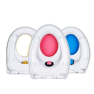 Bofan ajustable madre-hijo baño inodoro asiento Cubierta Sanitaria plástico <span class=keywords><strong>cierre</strong></span> suave piezas móviles tapa para niños - Product Image 5