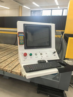 Scie à pont CNC 5 axes pour la découpe de pierre, granit et marbre, moteur PLC, marque DECHEN, taille de dalle 3200x2200mm, épaisseur maximale 350mm