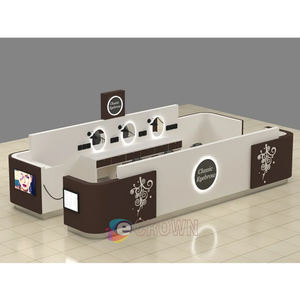 Plante beauté du visage extension de cils vitrine étagère murale en bois armoire magasin remis à neuf crayon à sourcils étagère - Product Image 4