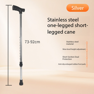 Bastón de Caminar con Agarre en T Cómodo, Portátil, Plegable, Ligero, Bastón Plegable para Personas Mayores - Product Image 5