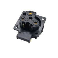Prise étanche escamotable intégrée IP67, norme argentine IRAM, 3 broches, pour extérieur, camping-car, prise de courant AC, 3 prises, laiton, 20A 250V