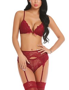 Cintura giarrettiera a vita alta da <span class=keywords><strong>donna</strong></span> cintura giarrettiera nera in pizzo floreale con perizoma Harajuku Set Lingerie Sexy Liguero cintura con <span class=keywords><strong>reggicalze</strong></span> - Product Image 5