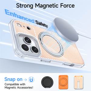 <span class=keywords><strong>Google</strong></span> Pixel 10 9 Pro XL 10A 9A için Manyetik Tutucu Lüks Halka Kılıflı, Darbeye Dayanıklı Karbon <span class=keywords><strong>Fiber</strong></span> Dokulu Telefon Kılıfı - Product Image 2