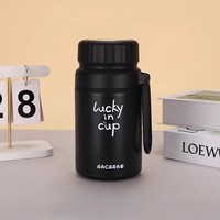 Tasse à eau isotherme créative et minimaliste pour couples ; Thermos en acier inoxydable 316 à isolation thermique ; Grande capacité pour le thé