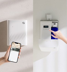 Diffuseur <span class=keywords><strong>d</strong></span>'<span class=keywords><strong>air</strong></span> électrique sans eau à brancher sur prise murale avec commande intelligente <span class=keywords><strong>mobile</strong></span> et distributeur <span class=keywords><strong>d</strong></span>'huiles parfumées - Product Image 3