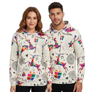 Sudadera con Capucha Colorida, Sólida, Transpirable y Ecológica, Unisex, Corte Holgado, Tejida en Algodón, Informal para Otoño - Product Image 1