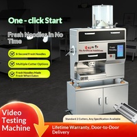 Machine à pâtes intelligente multifonctionnelle tout-en-un, extrudeuse de nouilles à largeur réglable, entièrement automatique, pour usage commercial, pour nouilles fraîches