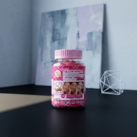 Herborigen Gluta White 1500mg Gummies pour adultes Éclaircissant la peau Réduit les rides Améliore le teint Soutient le collagène Soutient l'immunité Végétalien