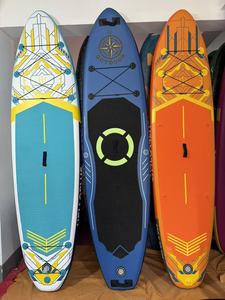 Planche de SUP <span class=keywords><strong>gonflable</strong></span> de 10'6'', 320x81x15cm, planche de <span class=keywords><strong>paddle</strong></span> pour la navigation, la course et la pêche - Product Image 6