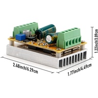 Contrôleur de moteur CC sans balais triphasé BLDC 5-50V 300W PWM sans capteur Hall, carte de commande de moteur