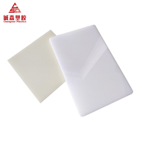 Abat-jour Panneau de diffusion de lumière Feuille de polycarbonate durable blanc laiteux givré pour le formage et la découpe sous vide