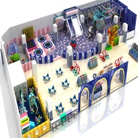 Château gonflable en aluminium de la série Space, équipement de terrain de jeu intérieur pour enfants, château gonflable pour usage scolaire et commercial