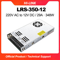 Alimentation à découpage LED 12V 29A 350W, module convertisseur AC-DC à 85% d'efficacité pour bande lumineuse LED LRS-350-12 90-264V