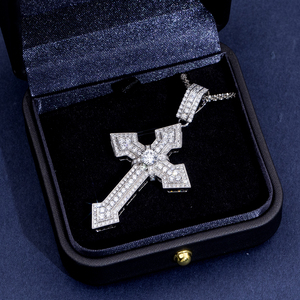 Bijoux Messi personnalisés MSN-908, collier rond en diamant 18 carats pour femmes, tendance - Product Image 3