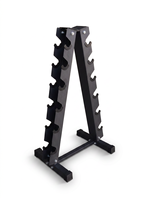 Support de rangement vertical pour haltères en acier thermolaqué, 6 paires, pour salle de sport à domicile et équipement de fitness commercial