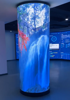Nouveau design p3 module d'affichage led flexible écran publicitaire led led flexible