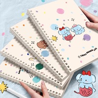 Bestseller Niedliches Cartoon-Tier Spiralnotizbuch mit Eigenem Logo Großhandel Kawaii A5 Hardcover Journal Planer Tagebuch