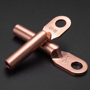 DT loạt Naked thiết bị đầu cuối điện đóng hộp đồng Lugs Đồng Pin Cáp <span class=keywords><strong>Lug</strong></span> nối điện pin vật liệu nhôm - Product Image 4
