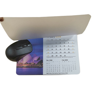 Alfombrilla de ratón multifunción ergonómica Calendario impreso personalizado Diseño con tapa <span class=keywords><strong>Protector</strong></span> de almohadilla de escritorio de cuero impermeable para escuelas Stock - Product Image 5