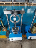 Testeur de stabilité CBR et Marshall 60 kN 3 vitesses ASTM AASHTO Tête de pressage Marshall de 152 mm (101,6 mm) Espacement entre colonnes de 220 mm