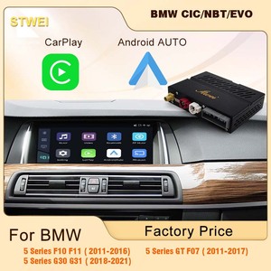 Wireless CarPlay Android Auto สำหรับ BMW ซีรีส์ 5 F10 F11 F07 GT G30 G31 ระบบ CIC/NBT/EVO โมดูล Airplay Autolink Mirroring - Product Image 2