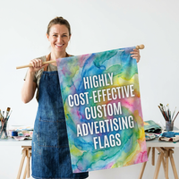 Drapeaux en polyester personnalisés, impression par sublimation HD, imperméables, durables, pour réunions de famille en extérieur, fabrication sur mesure, tailles personnalisées