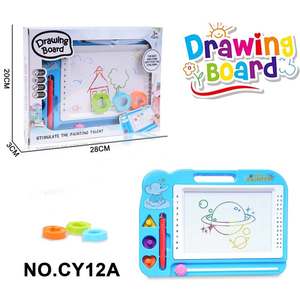 Bambini che scrivono la lavagna dei giocattoli educativi della lavagna che disegnano i giocattoli mini lavagna magnetica - Product Image 2