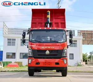 Vente directe usine – Camion benne basculante HOWO 4X2 150HP neuf/occasion, poids lourd - Product Image 4
