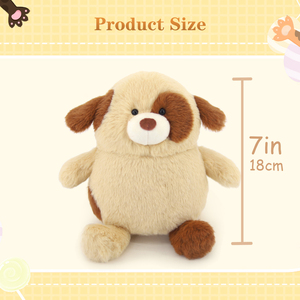 Cucciolo di cane imbottito morbido peluche Set di giocattoli per bambini a tema festa di compleanno bambino camera decorazione della casa - Product Image 4