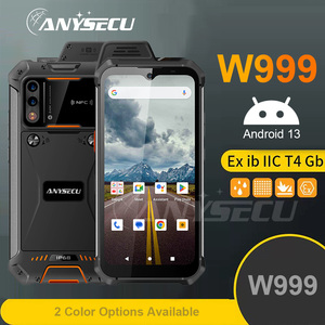 Anysecu 4G W999 Android 13 5000mAh 6.3inch 8 + 128G IP68 PoC đài phát thanh với NFC zello realptt 4G Walkie Talkie - Product Image 2