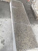 Carreaux de granit doré poli Giallo Fiorito modernes pour crédences de cuisine et décoration murale de parcs