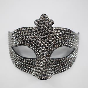 Masques de mascarade très demandés, masques vénitiens pour le Mardi Gras, <span class=keywords><strong>soirée</strong></span>, bal, costume, <span class=keywords><strong>masque</strong></span> serti de diamants pour hommes - Product Image 2