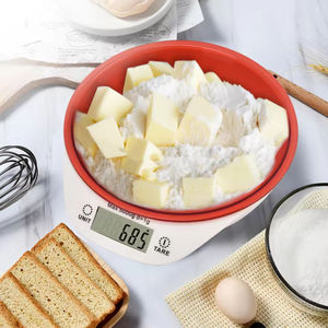 Balances de cuisine électroniques de haute qualité, précises et polyvalentes, 5 kg, avec bol - Product Image 2