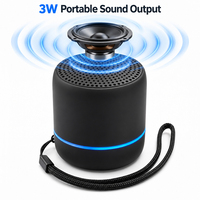 Système d'enceintes portables Mini 3 Pro, batterie rechargeable, enceinte légère avec radio FM
