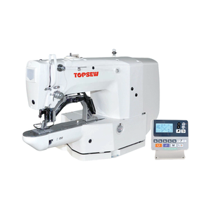 Machine à coudre industrielle haute vitesse TS-1900A, point noué simple, commande numérique, alimentation manuelle, plateforme plate, haute performance - Product Image 1