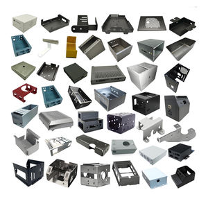 Piezas de chapa metálica de soldadura de flexión personalizada de precisión Cajas de fabricación de chapa de aluminio de acero inoxidable de acero al carbono - Product Image 1