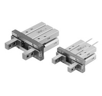 Pince pneumatique à doigts MHZ2-32D à double action, corps en aluminium, raccords pneumatiques, pince pneumatique