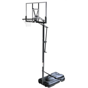 022LP Basketball Hoop 45cm Rim 2.3-3.05M Height Adjustable <b>PC</b> Backboard Outdoor Use - Product Image 2