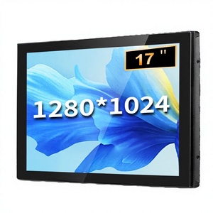 จอภาพอุตสาหกรรมแบบฝังขนาด 17 นิ้ว ความละเอียด 1280x1024 กันน้ำระดับ IP65 หน้าจอสัมผัสแบบ Capacitive แบบ Open Frame รองรับการสัมผัส 10 จุด ความละเอียดสูง - Product Image 1