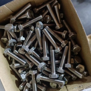 M10 ASME b18.2.3. 1m a453 lớp 668 hastelloy C-22 thép không gỉ bu lông và đai ốc 316 - Product Image 3