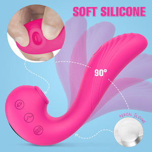 QIYI Zungen-<span class=keywords><strong>Vibrator</strong></span> Sauger Leistungsstarker Klitoris-Sauger G-Punkt Leckvibrator Klitoris-Saugvibrator Sexspielzeug für Frauen Vibrierender Masturbator - Product Image 4