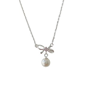 Collar con Colgante de Plata de Ley S925, Diseño Tridimensional Mate, Estilo en Capas, Personalización de Nicho - Product Image 5