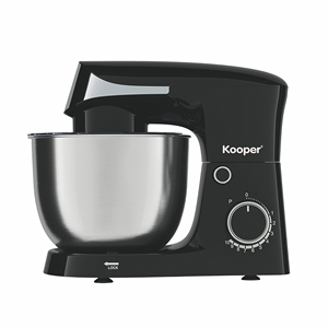 Impastatrice da Banco Nera da 5,5L 1500W con Testa Cromata - Product Image 2