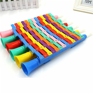 Harmonica portable rose 8 touches pour enfants, instrument de musique en ABS, jouet mélodica coloré 13 touches, vente en gros - Product Image 4