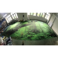 Impression personnalisée d'affiches de festival de musique en couleur, respectueuses de l'environnement, pour événements en plein air, toile de fond de scène pour groupe, tissu polyester